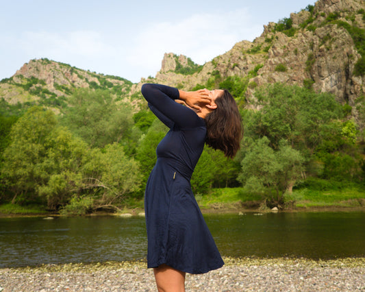 Elegant Thin Merino Dress