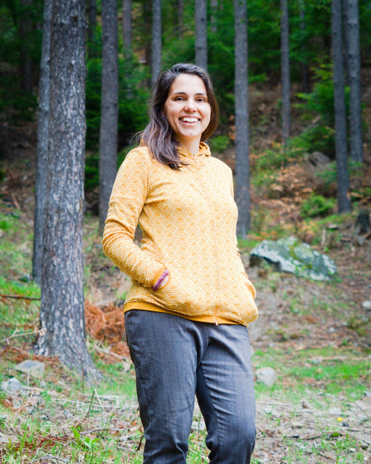 Zip up Merino Hoodie