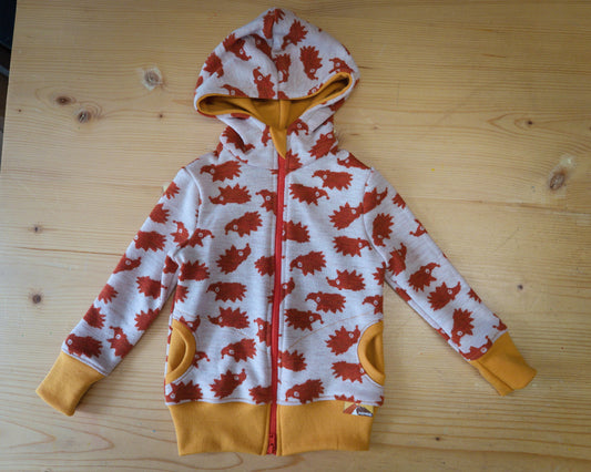 Kids Merino Sweater with Zipper