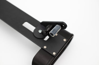 Aluminum ski rack for bike