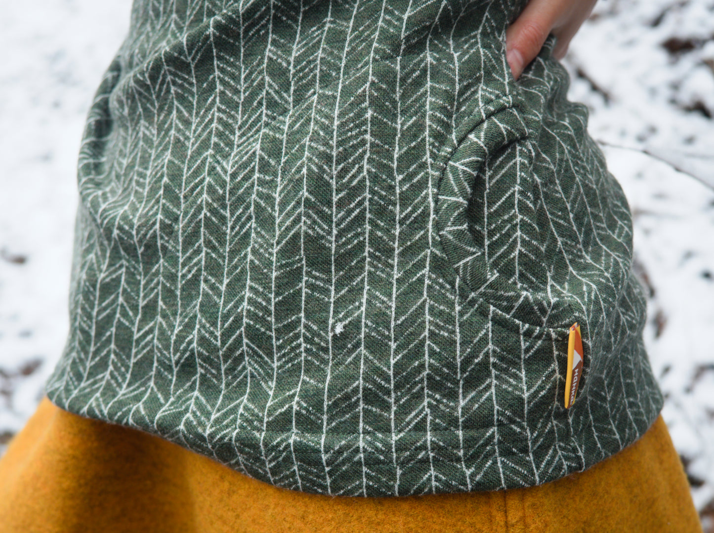 Half Zip Shirt from Merino Wool