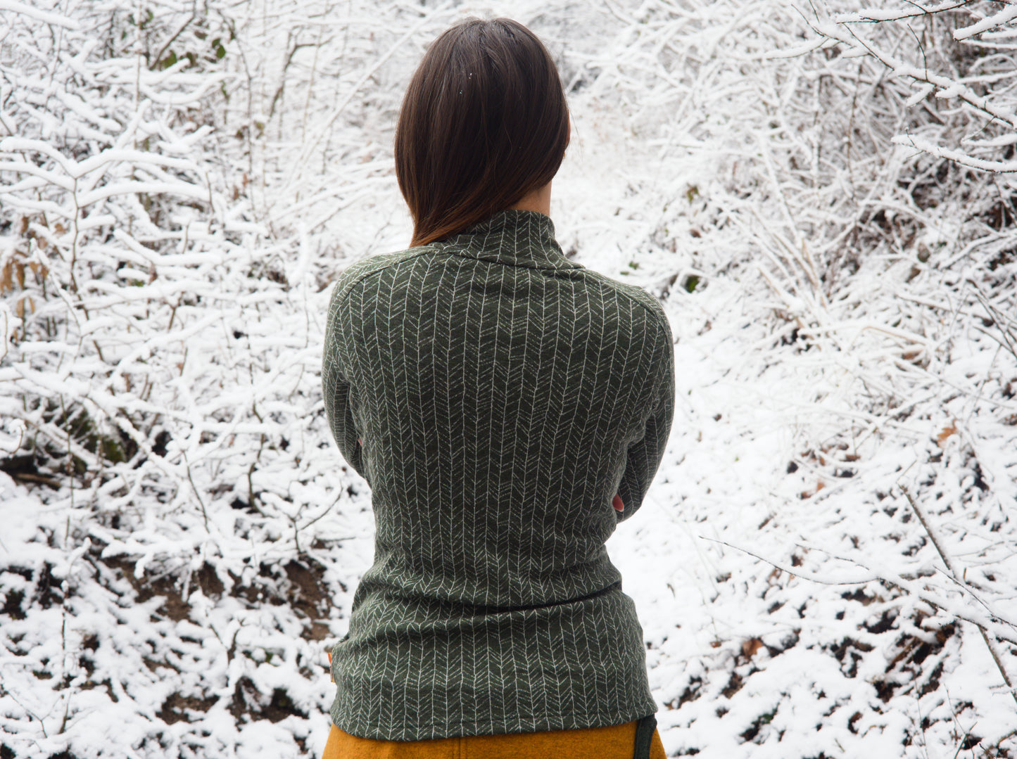 Half Zip Shirt from Merino Wool