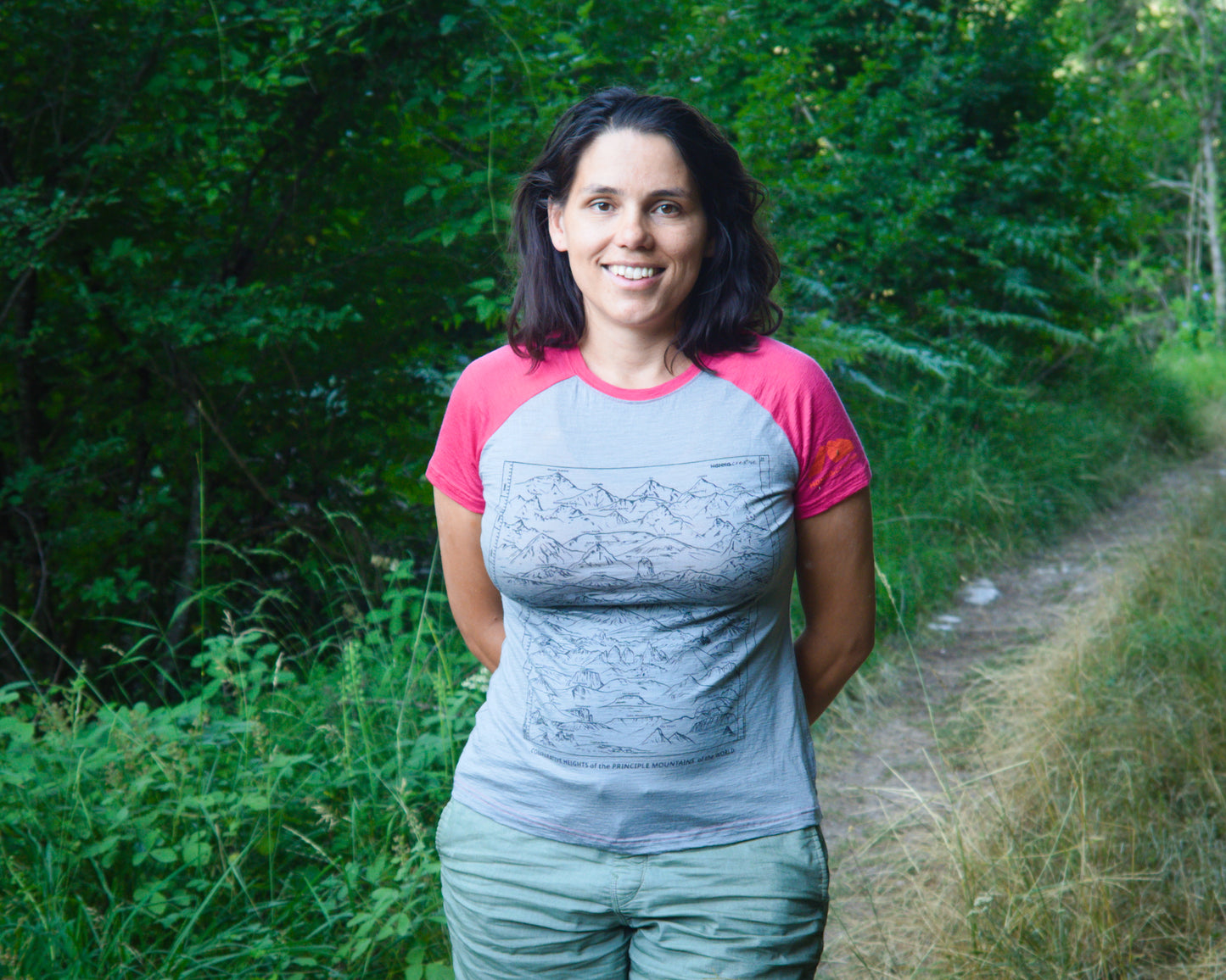 "Peak of the World" Women's Merino T-shirt