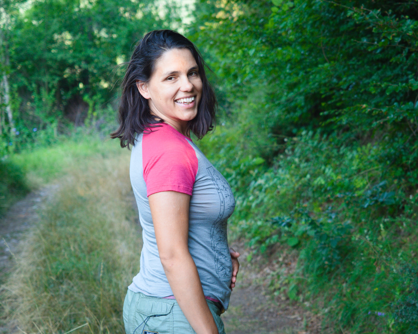 "Peak of the World" Women's Merino T-shirt