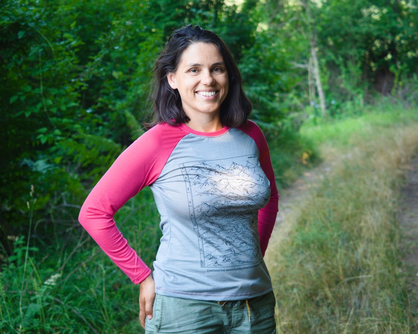 "Peak of the World" Women's Merino T-shirt