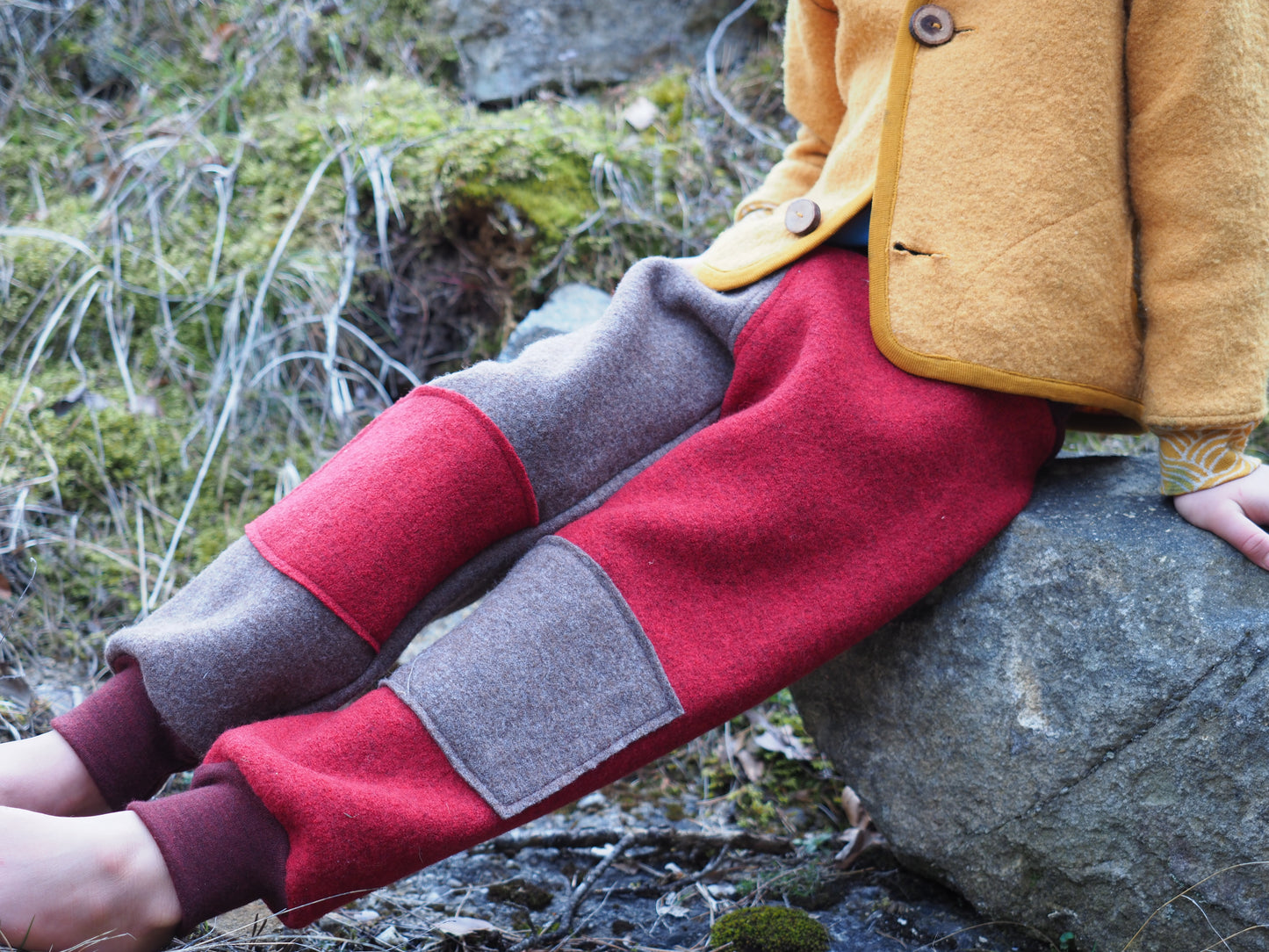 Pants for Kids from 100% Boiled Wool
