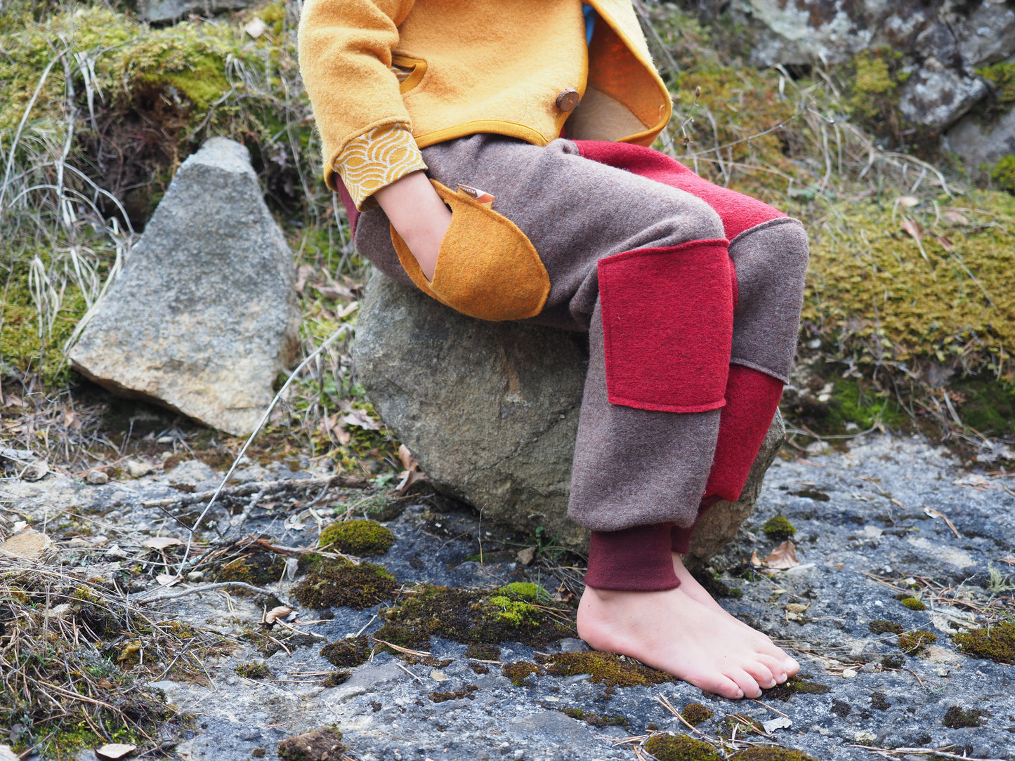 Pants for Kids from 100% Boiled Wool