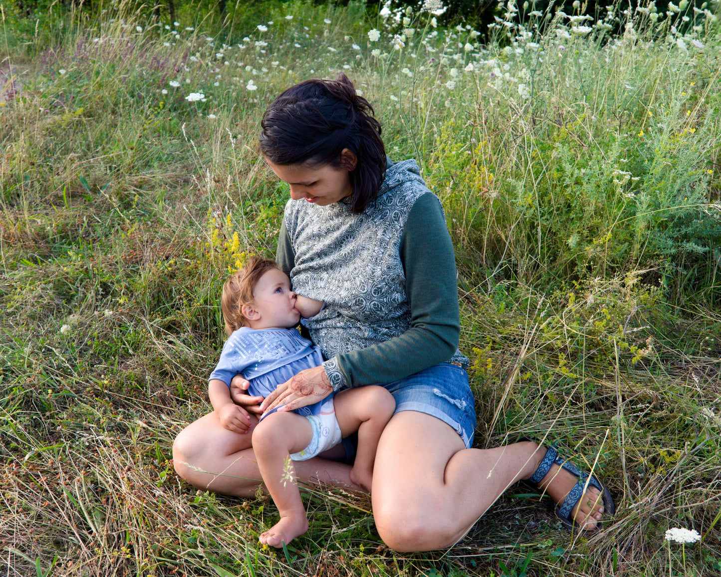 Merino Breastfeeding Hoodie